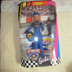 1998-MATTELL 50TH ANNIVERSARY NASCARCOLLECTOR EDITION BARBIE